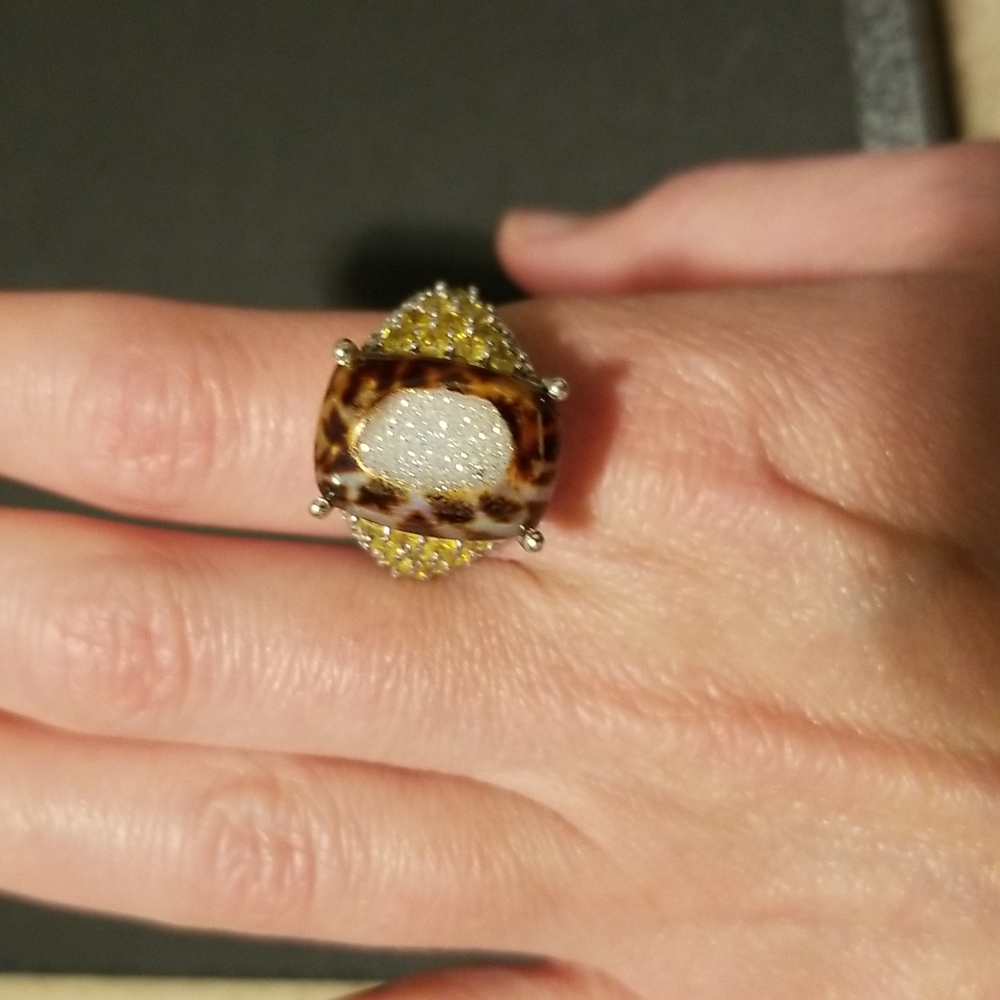 Sterling Silver Statement Ring. Very Unique! - image 2